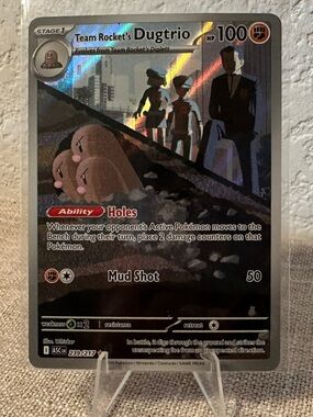 Pokémon TCG Team Rocket's Dugtrio - 239/217 - ME: Ascended Heroes Mint/NM